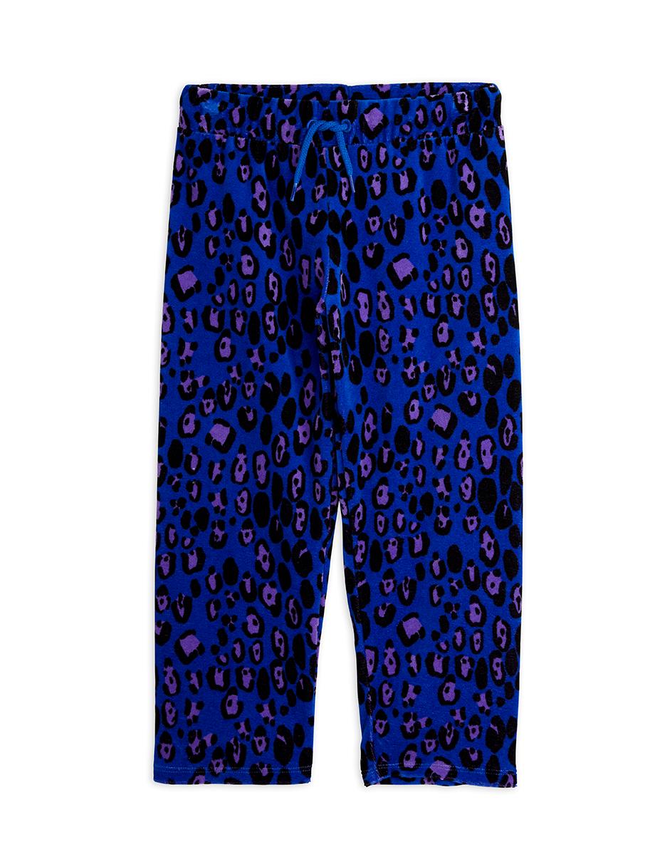 Leopard Velour Trousers front