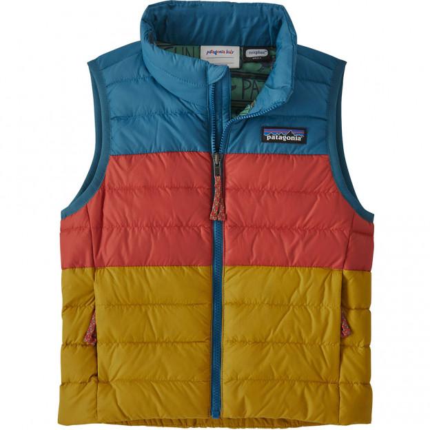 Baby Down Sweater Vest Wavy
