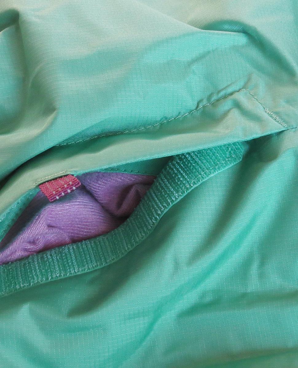Pocket with velcro