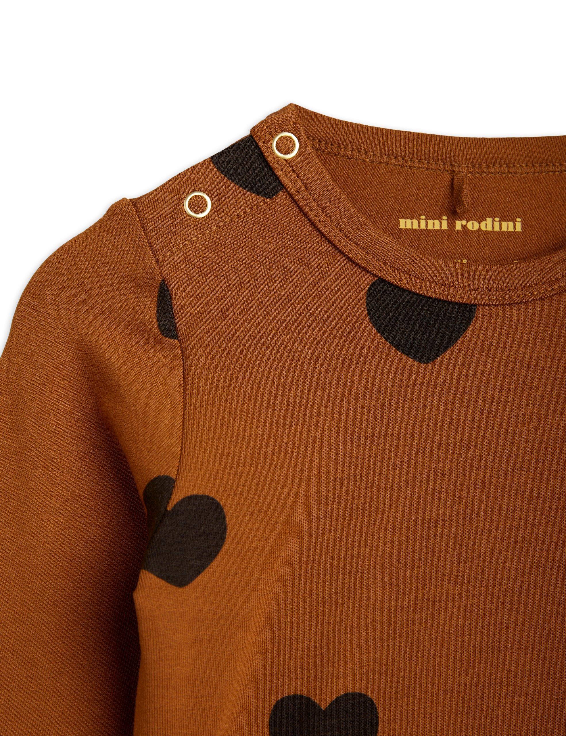 Basic Hearts Long Sleeve Body nek